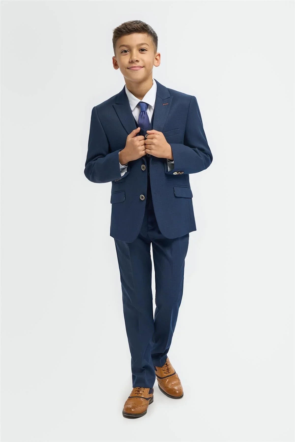 Trojdielny oblek pre deti – Tropez Navy