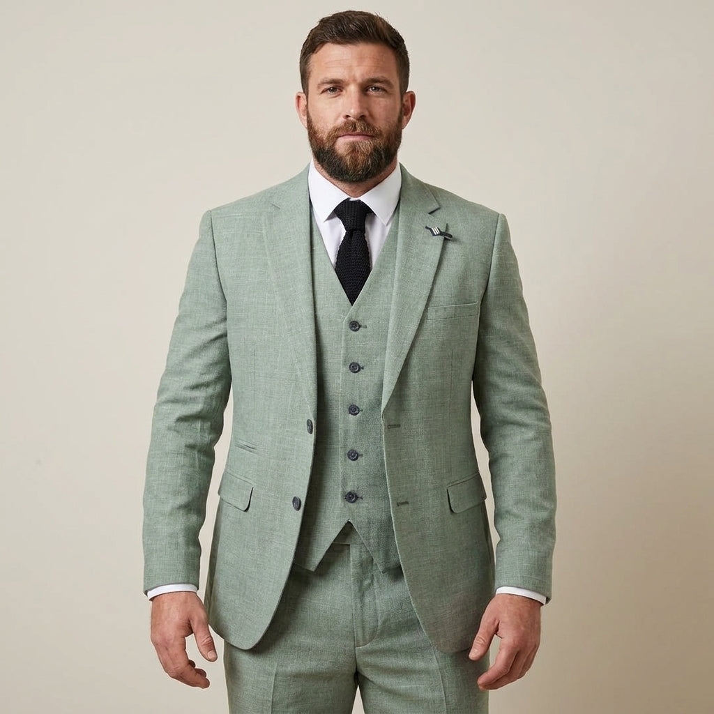 Trojdielny oblek Cavani Sage slim fit suit 1