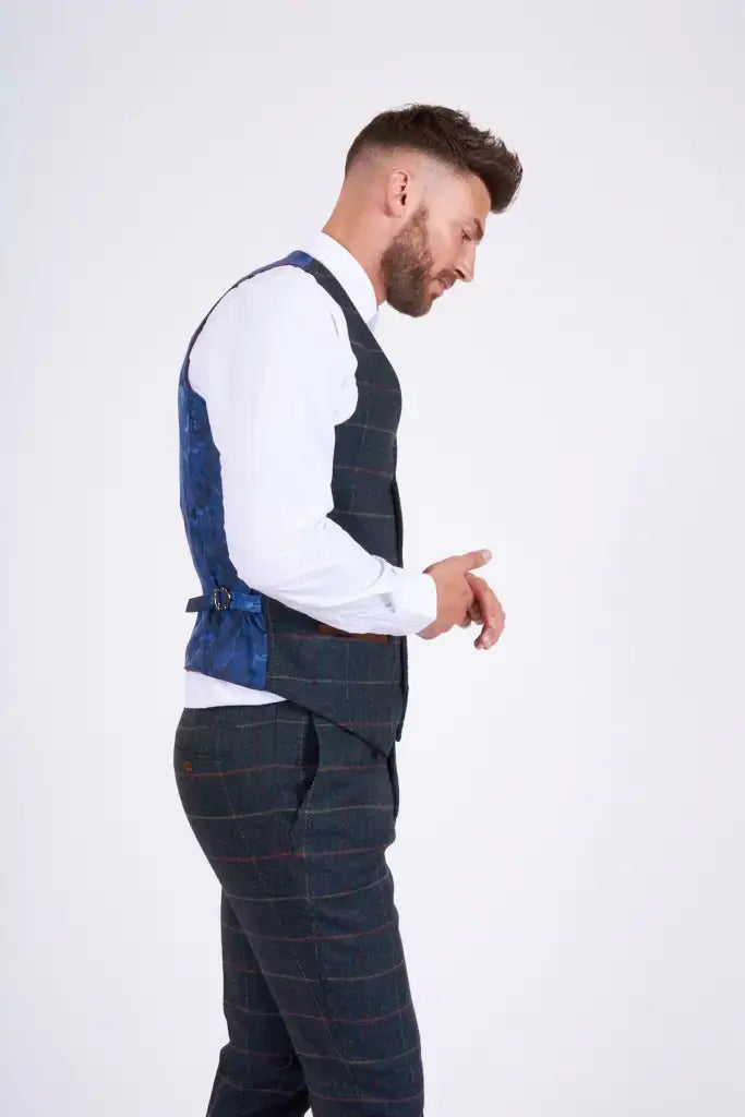 Trojdielny oblek Tweed Eton - trojdielny oblek