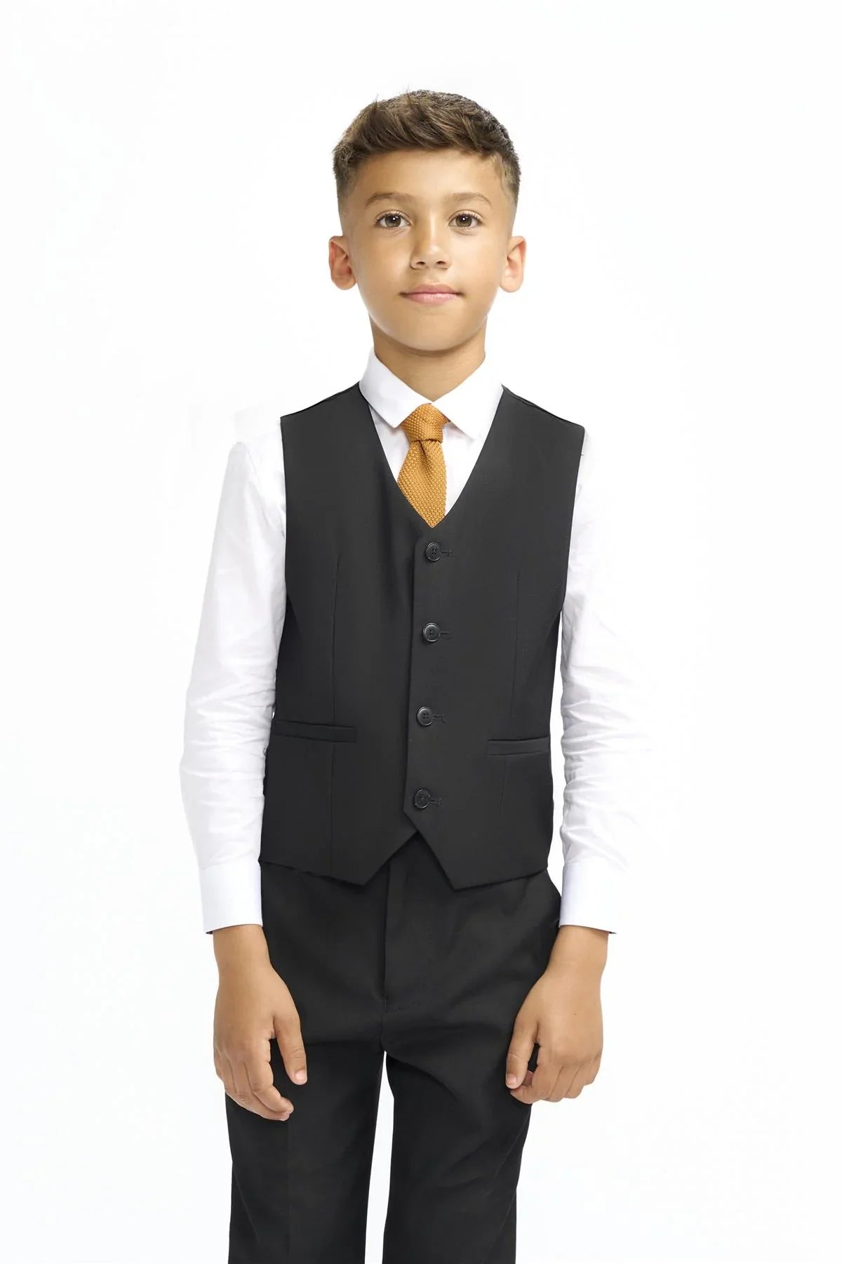 Trojdielny oblek pre deti – Malibu Black