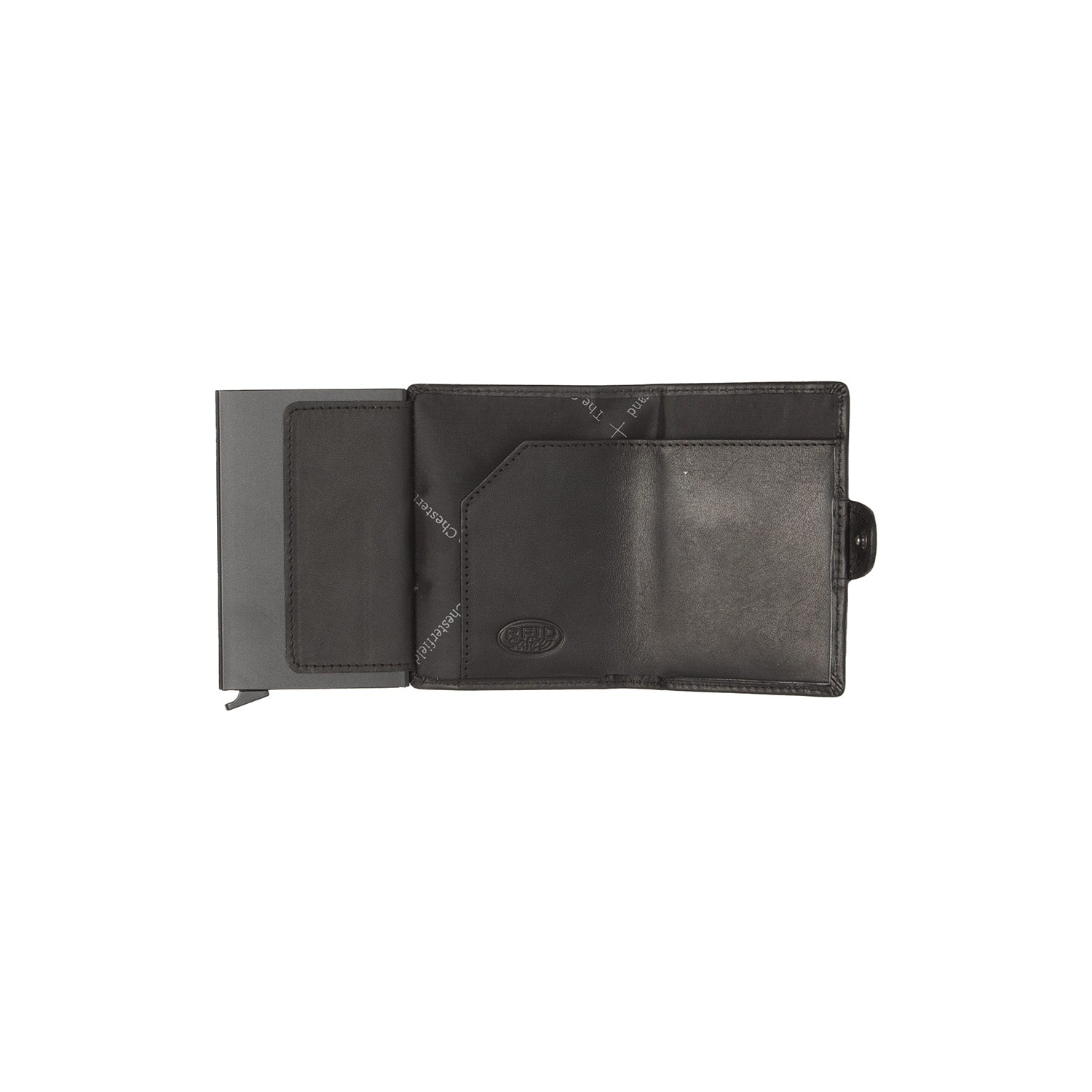 Kožený puzdro na karty - The Chesterfield Brand Lagos Čierne