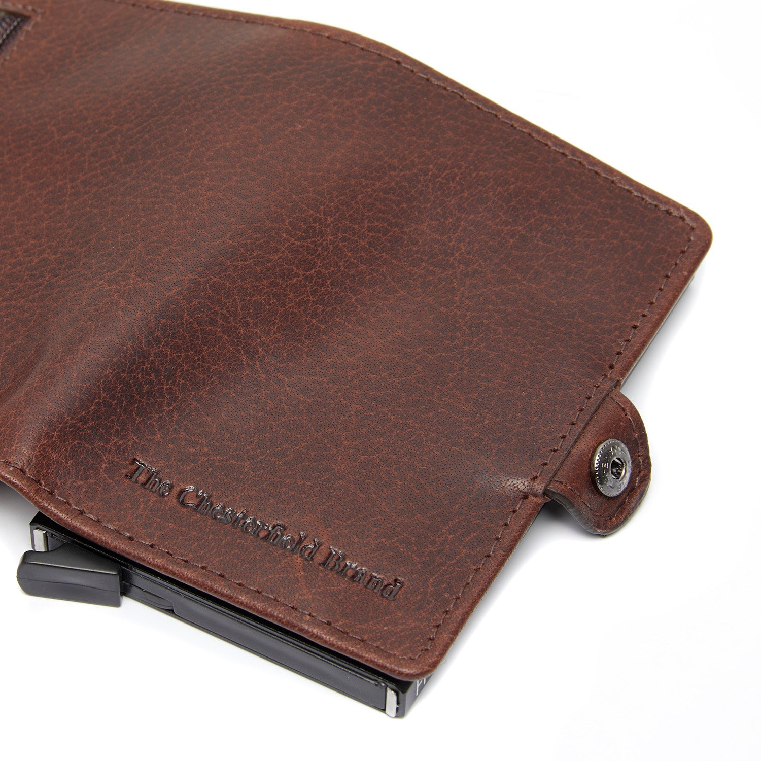 Kožený puzdro na karty - The Chesterfield Brand Baldwin Hnedá