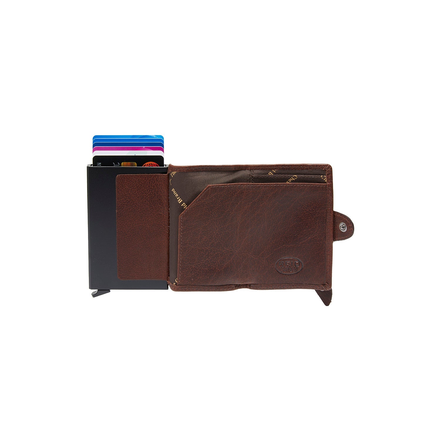 Kožený puzdro na karty - The Chesterfield Brand Baldwin Hnedá