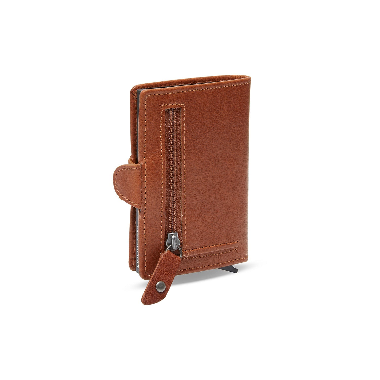 Kožený puzdro na karty - The Chesterfield Brand Baldwin Koňakové