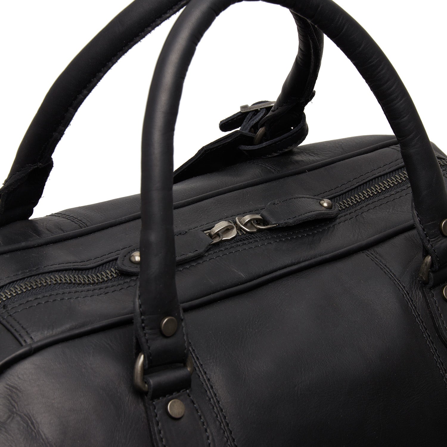 Kožená víkendová taška - The Chesterfield Brand Liam Čierna