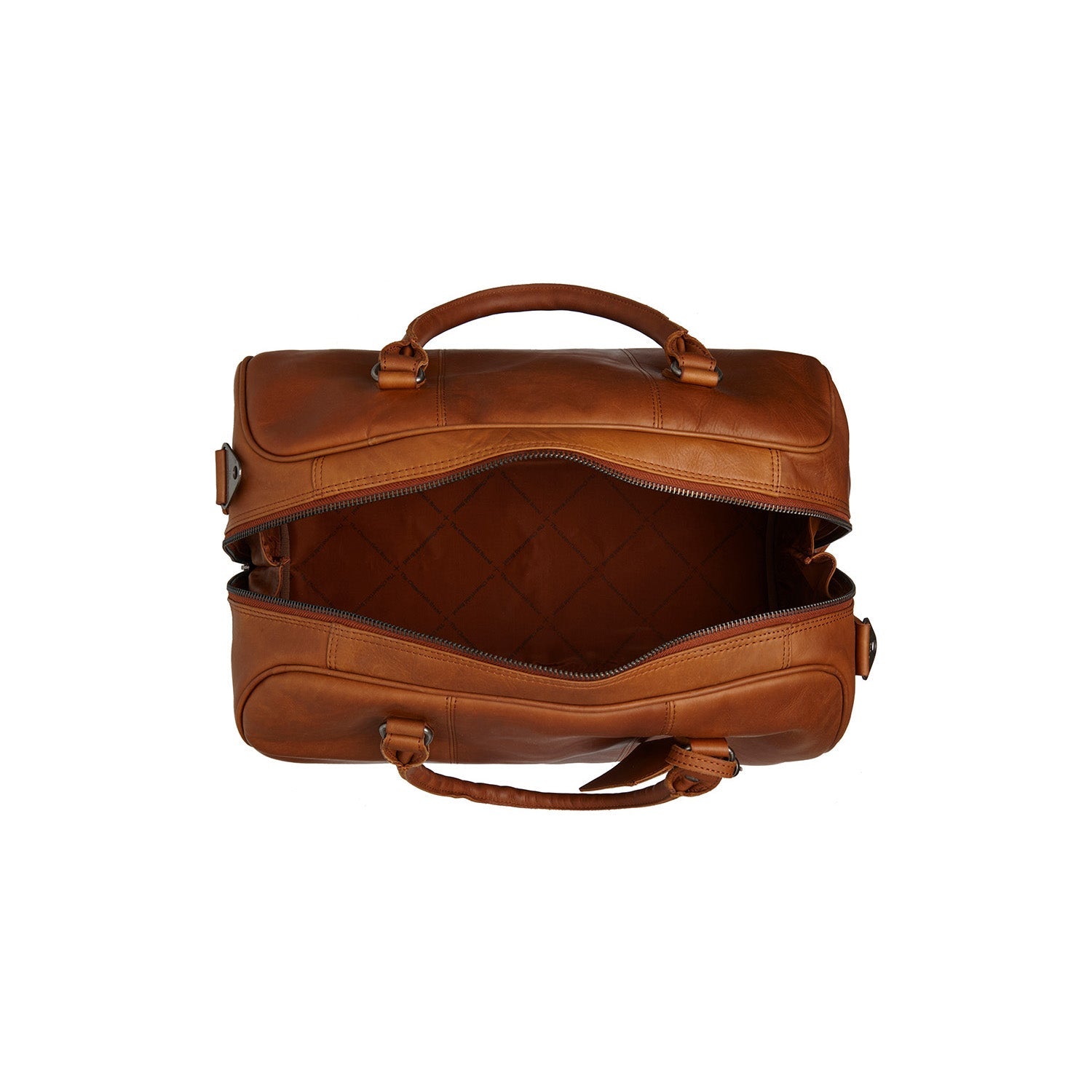 Kožená víkendová taška - The Chesterfield Brand Liam Cognac