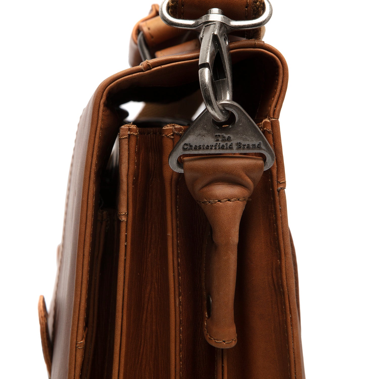 Kožená aktovka - The Chesterfield Brand Springfield Cognac