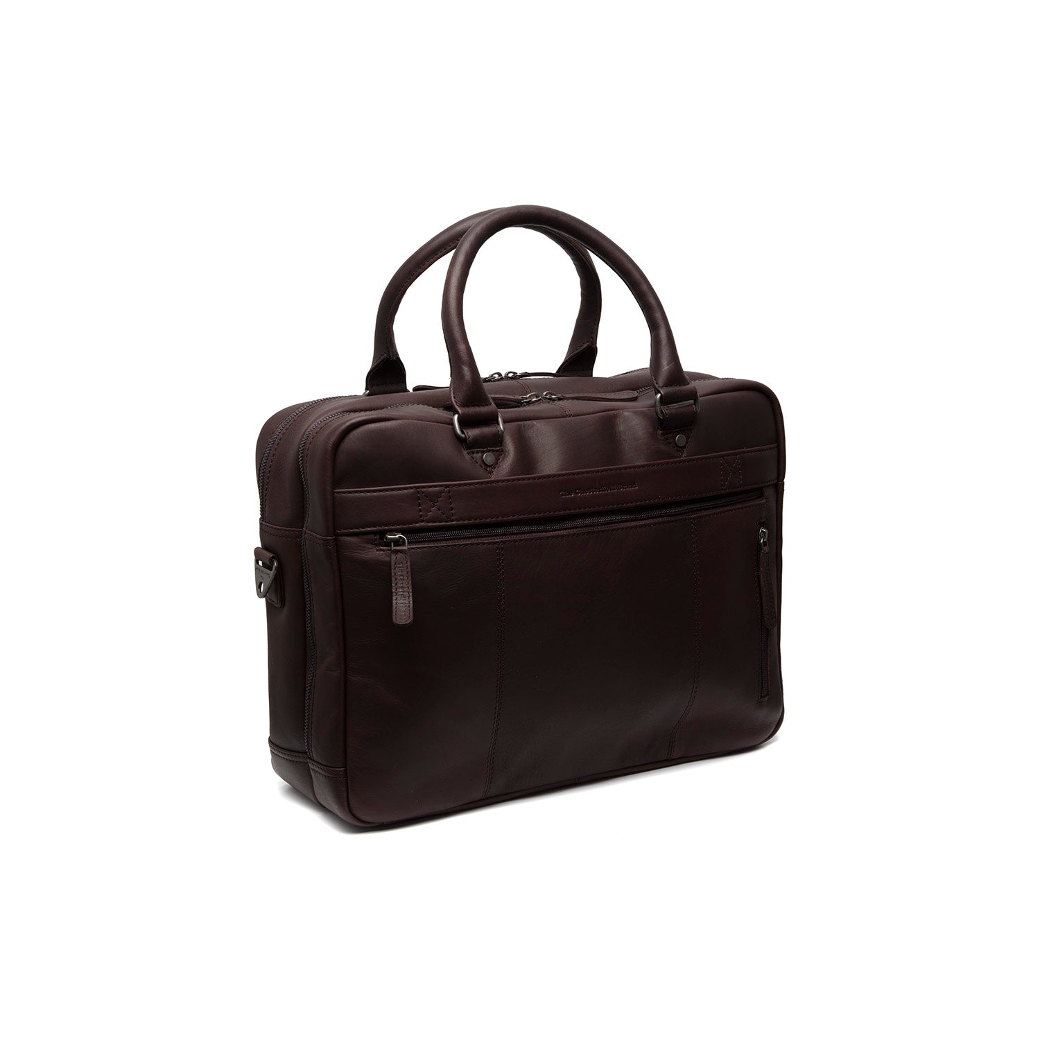 Kožená laptoptaska - The Chesterfield Brand Boston Hnedá