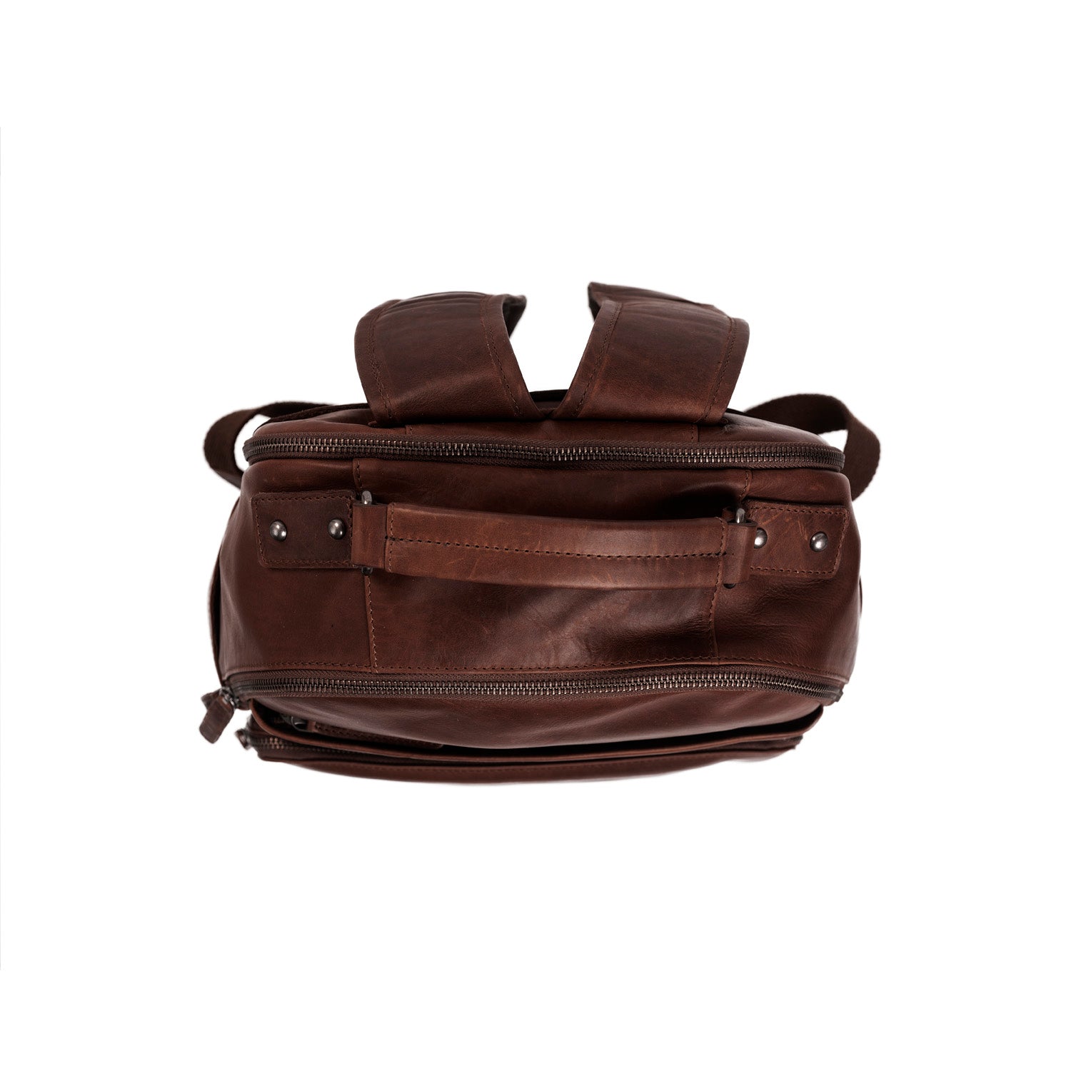 Kožený batoh - The Chesterfield Brand Austin Hnedý