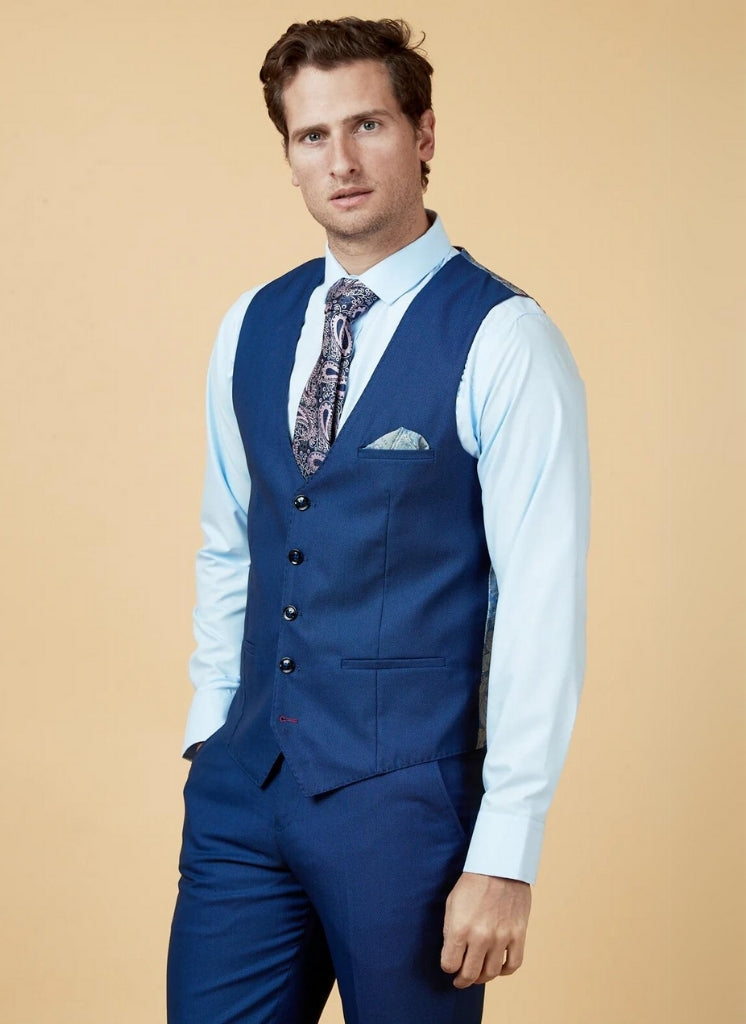 Marc Darcy - Gilet Danny Royal Blue