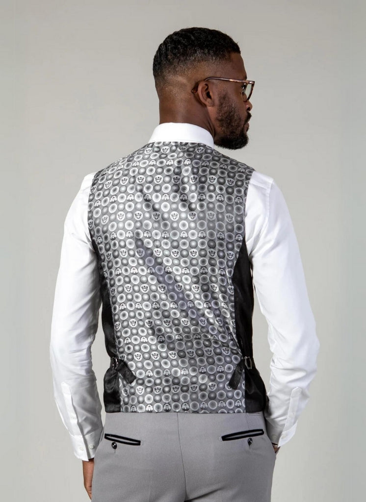 Marc Darcy - Gilet Grijs Edwin Silver
