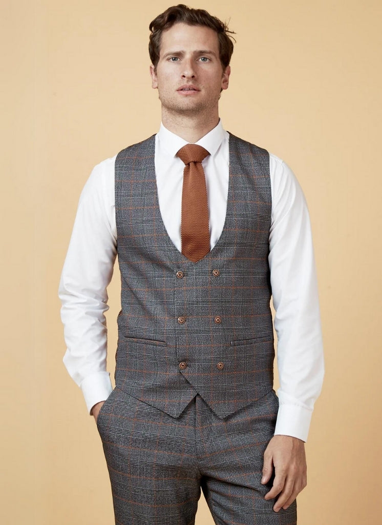 Marc Darcy - Gilet Jenson Grey