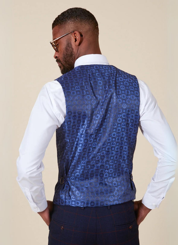 Marc Darcy - Gilet Navy Blue Edison Redline 