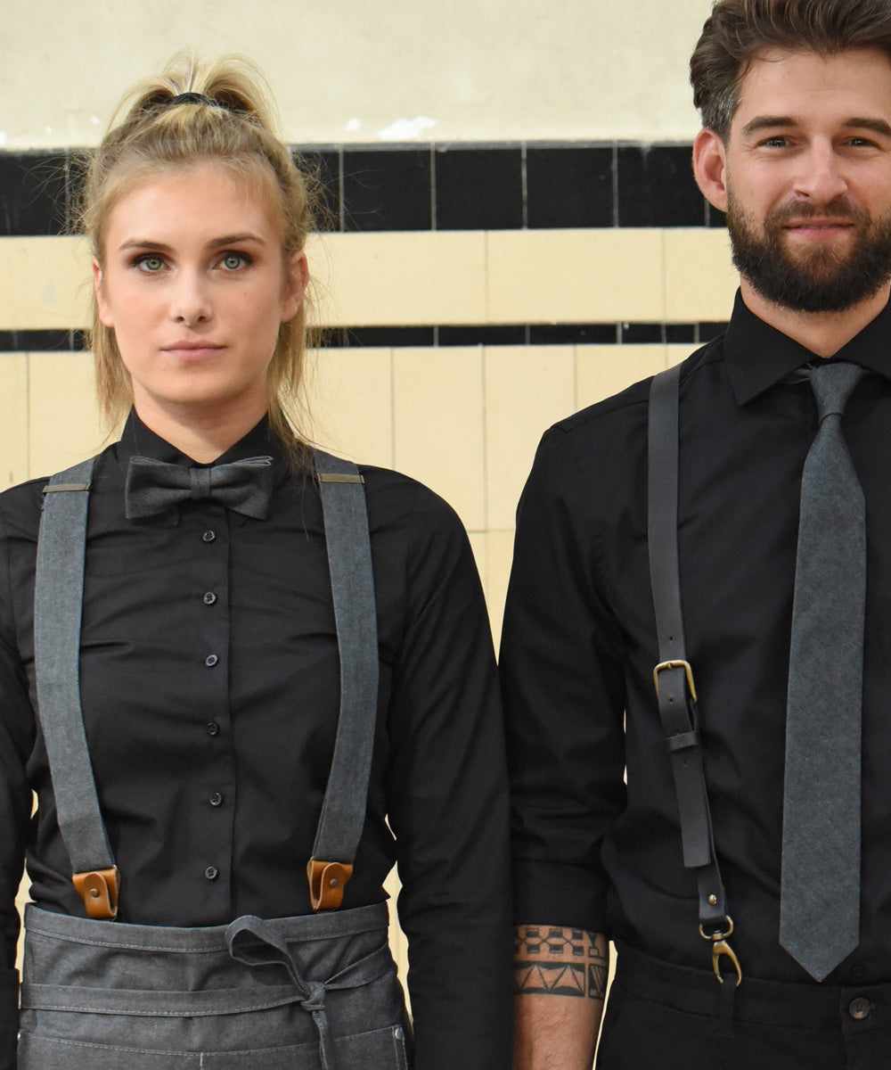 Traky Gentleman's – čierny denim