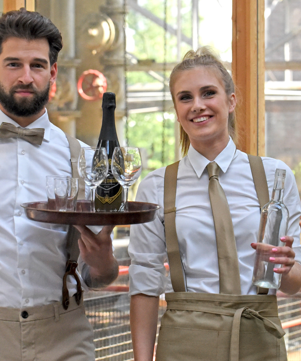 Traky Gentleman's – taupe elastický