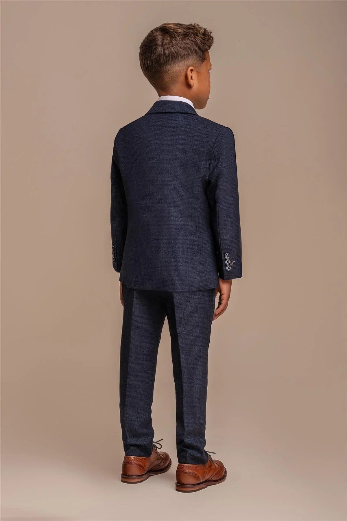 Trojdielny oblek pre deti – Caridi Navy