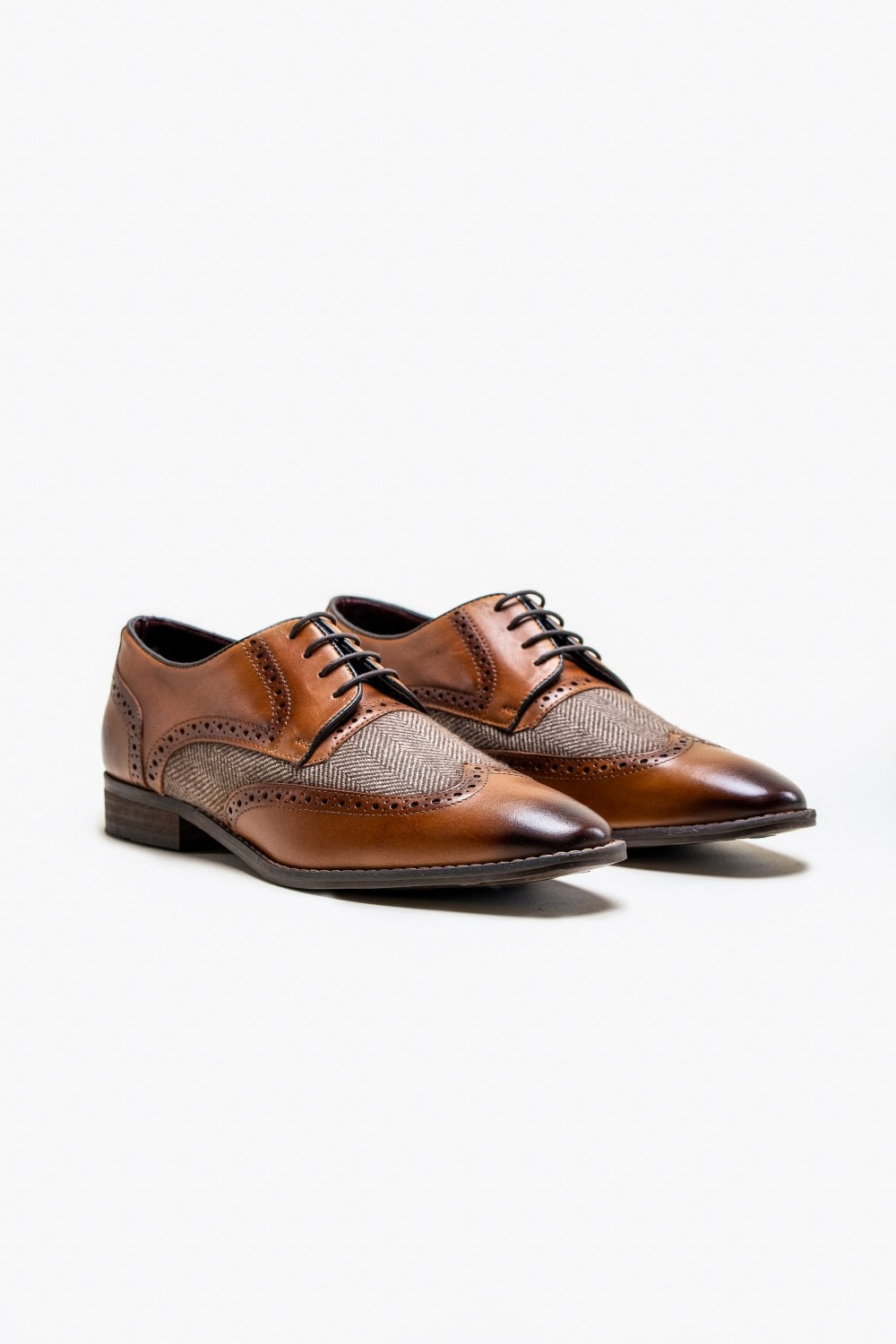 Cavani Faro Tweed Topánky - Hnedá