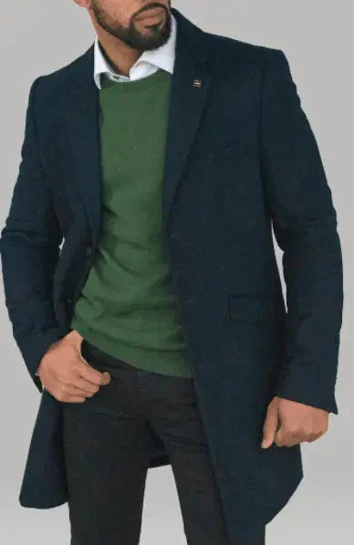 Kabát Cavani Romano - tmavomodrý - 46/S - kabát