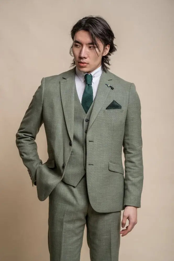 Trojdielny oblek Cavani Sage slim fit suit 4
