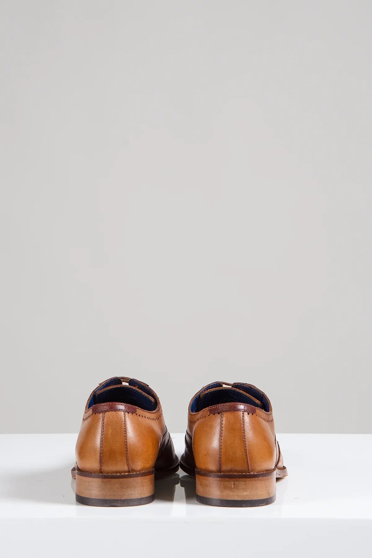 Hnedé kožené topánky, Marc Darcy Carson, Wingtip brogue
