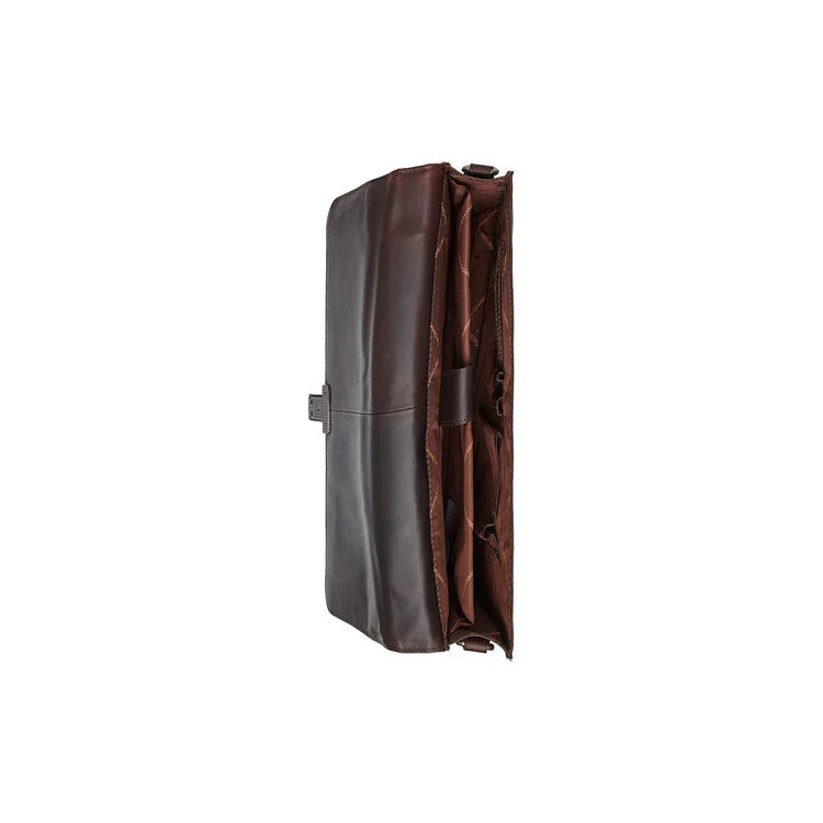 Kožená Aktovka - The Chesterfield Brand Venice Hnedá