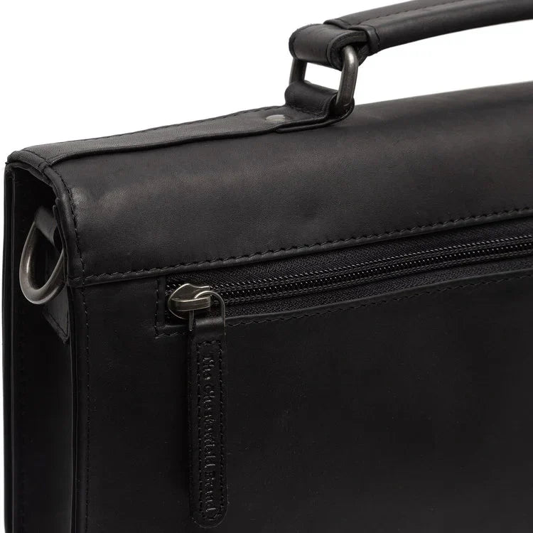 Kožená aktovka - The Chesterfield Brand Venice Čierna