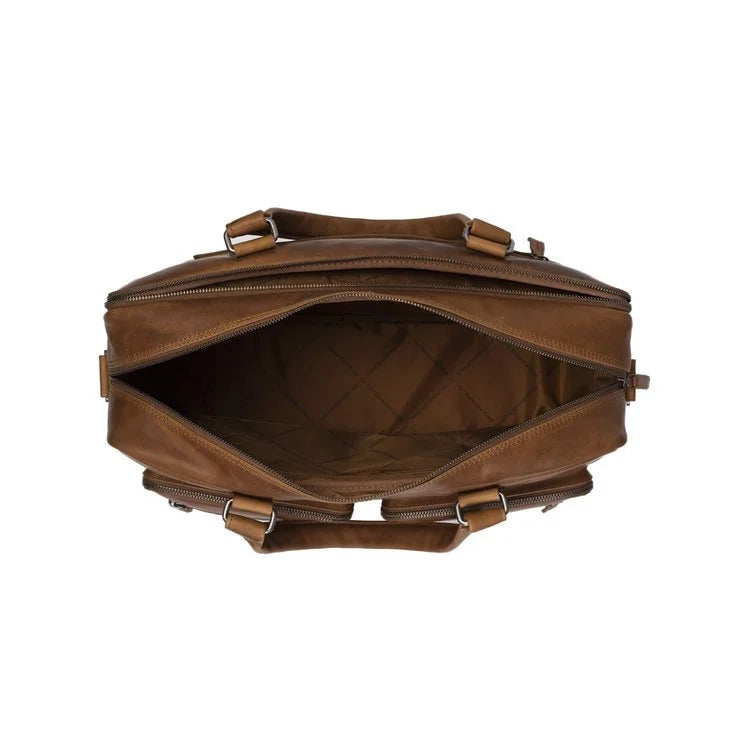 Kožená Laptoptaska - The Chesterfield Brand Misha Kognak