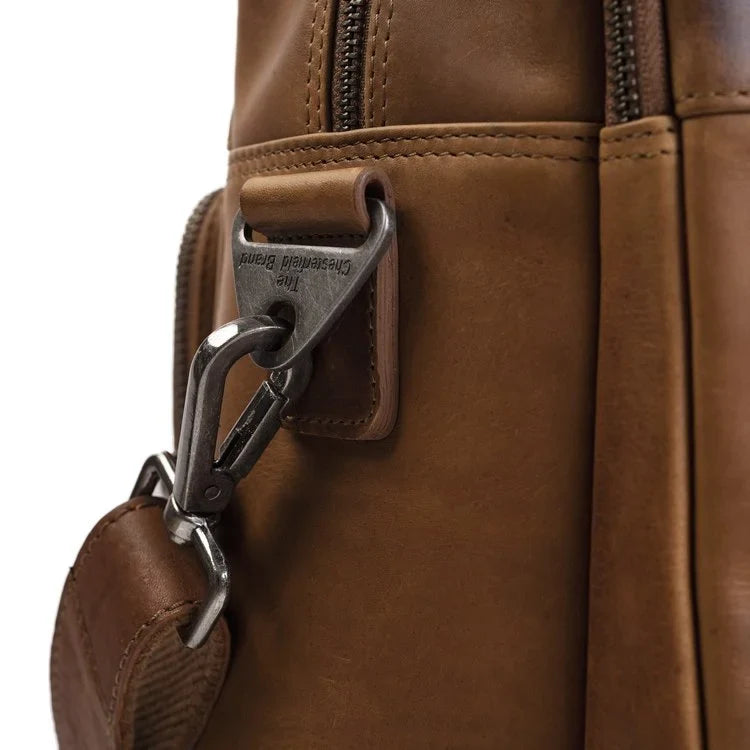 Kožená Laptoptaska - The Chesterfield Brand Misha Kognak