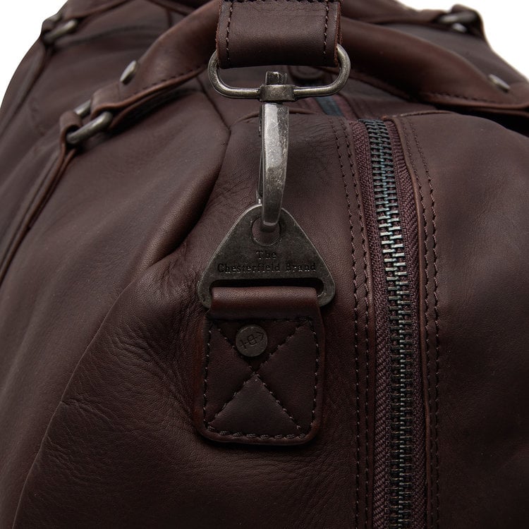 Kožená víkendová taška - The Chesterfield Brand Melbourne Hnedá