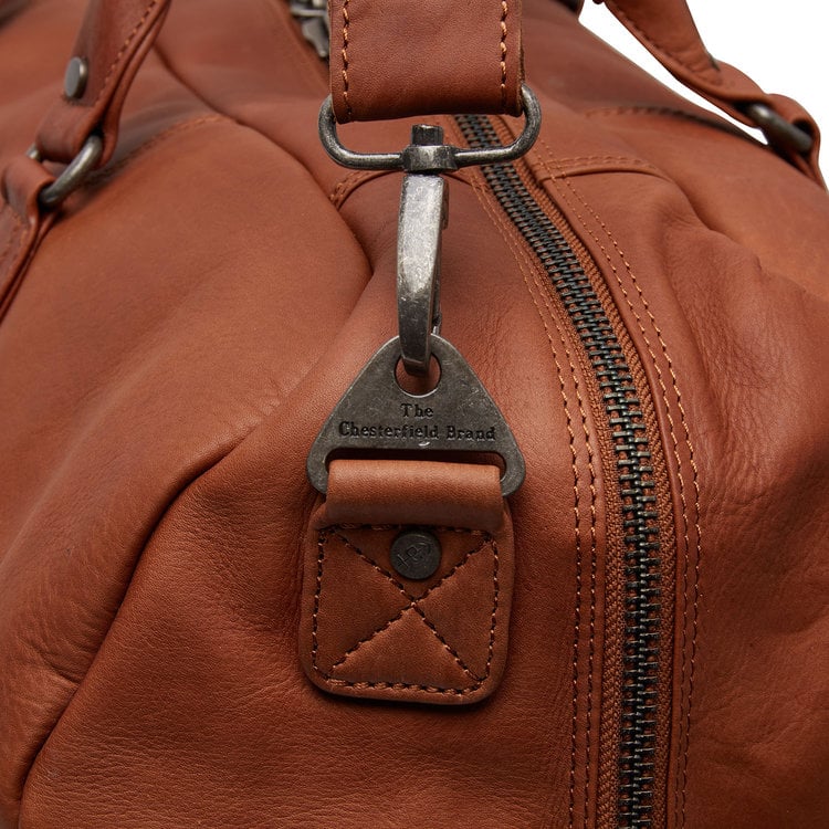 Kožená víkendová taška - The Chesterfield Brand Melbourne Koňak