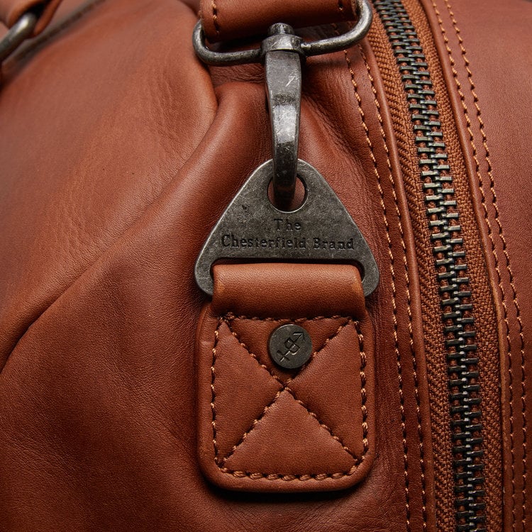 Kožená víkendová taška - The Chesterfield Brand Perth kognaková